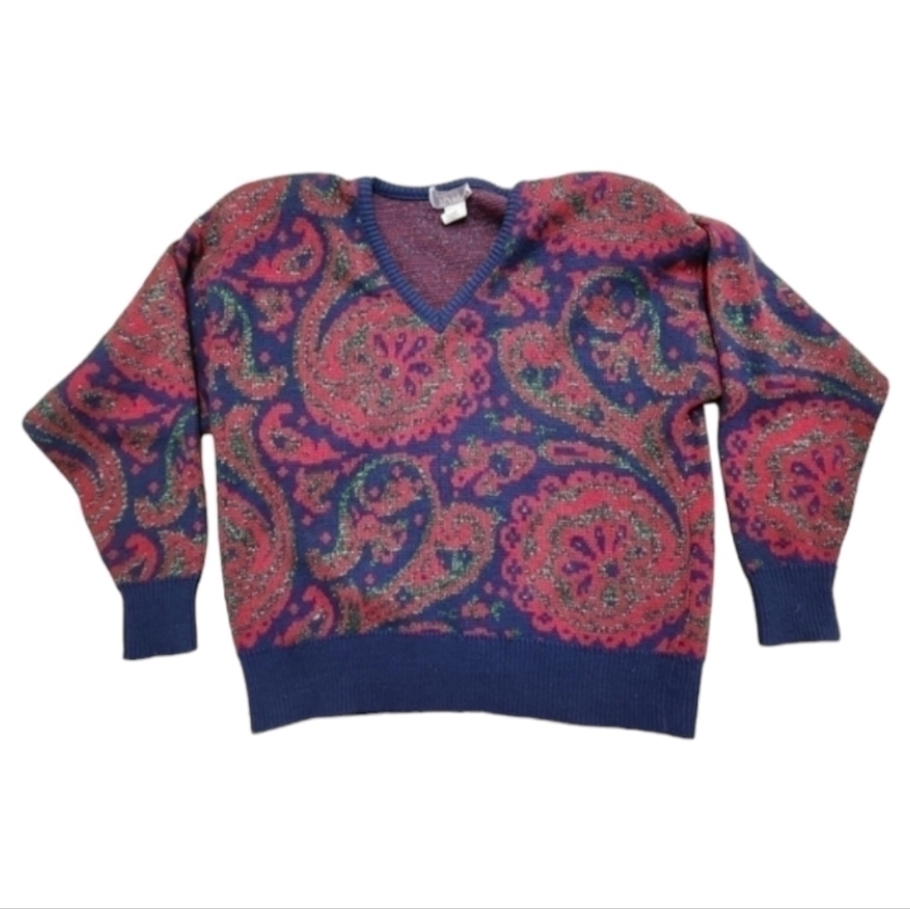 Ugly Christmas Sweater Paisley